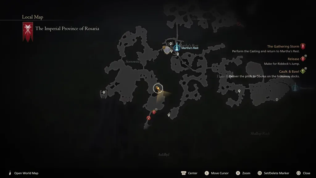 Hvor Ahriman befinner seg i Final Fantasy 16