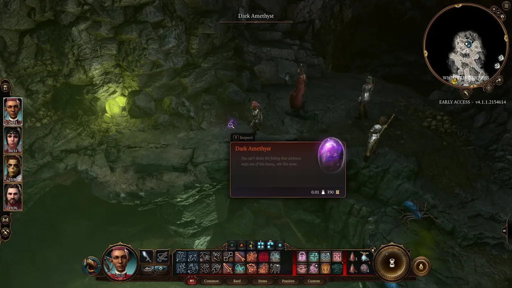 Plasseringen av den mørke ametysten i Baldur&rsquo;s Gate 3