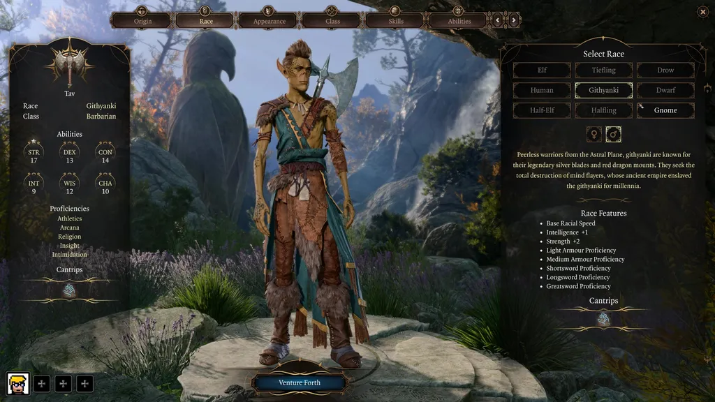 En Githyanki i Baldur&rsquo;s Gate 3