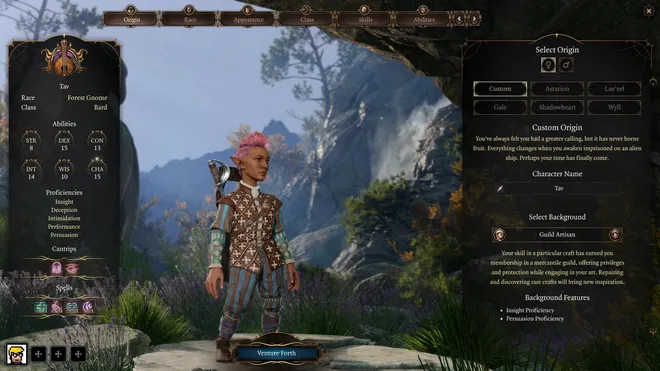 Die besten Hintergründe in Baldur’s Gate 3 für die Inspiration