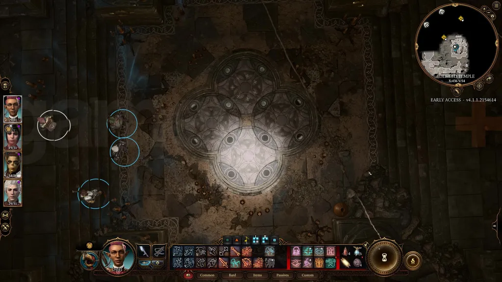 Baldur&rsquo;s Gate 3 månepuslespill