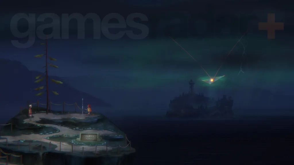 Oxenfree 2 Tapte signaler Riley plasserer sender ved Charity Point