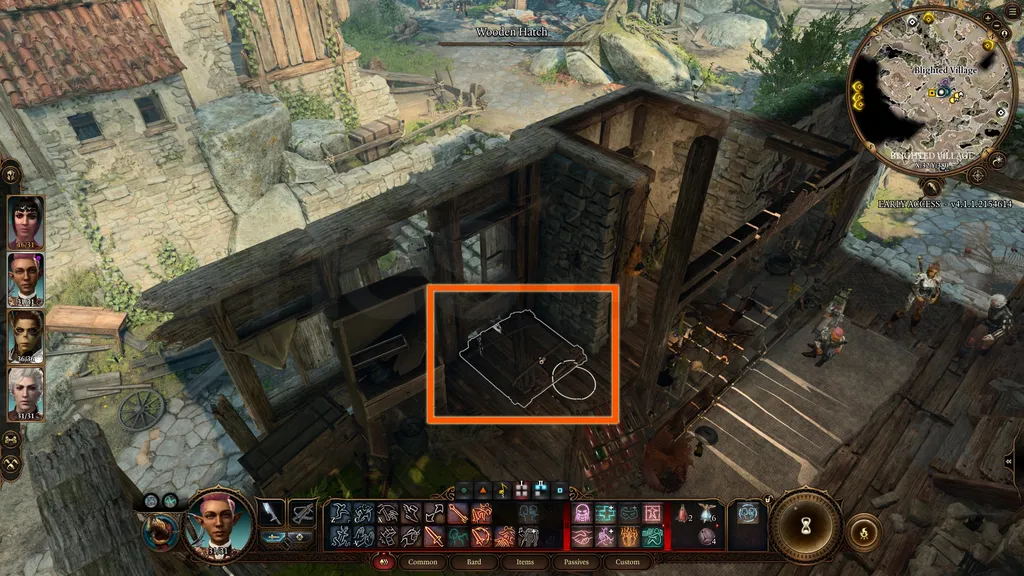 Вход в подвал в Baldur’s Gate 3