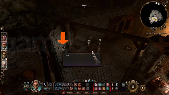 Как открыть секретную дверь в подвале в Baldur’s Gate 3