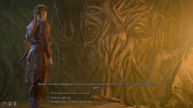 So öffnen Sie die knorrige Tür in Baldur’s Gate 3 und finden die Hexe