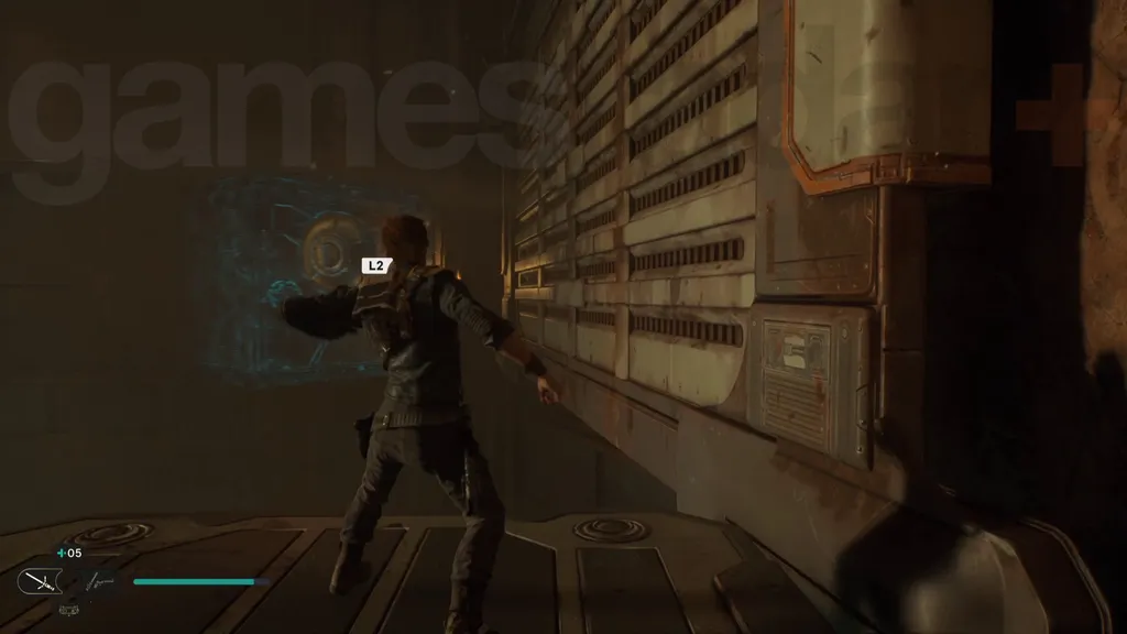 Star Wars Jedi Survivor Jedha walkthrough Metallblokk i forblåst kammer