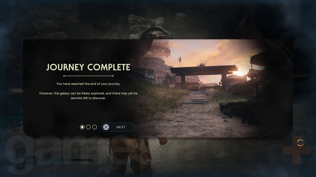 Star Wars Jedi Survivor Jedha walkthrough stor veggblokk med spor som lyser av Kraften