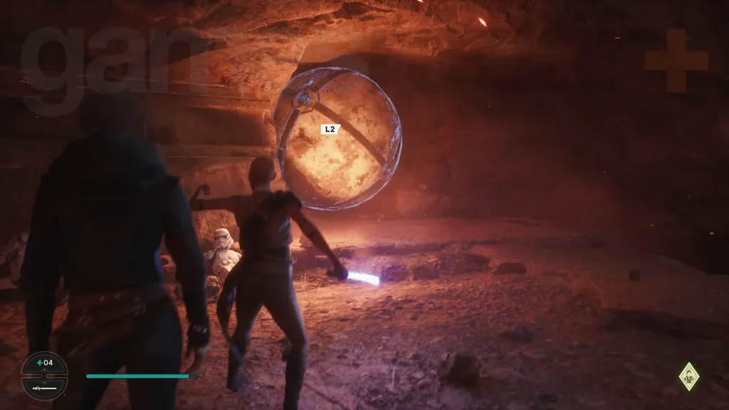 Star Wars Jedi Survivor Jedha gjennomgang Trailhead Pantheon trappetrinn som leder opp