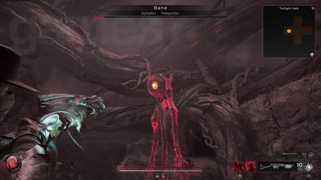 Gjenværende 2 høy, rød rotvesene kalt Bane