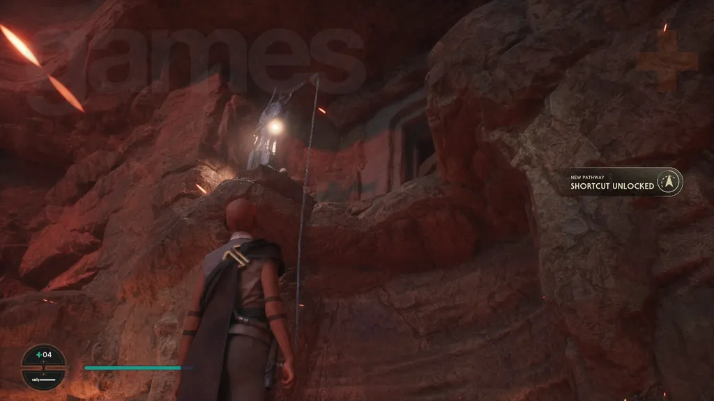 Star Wars Jedi Survivor Koboh walkthrough saliendo de la torre Forest Array