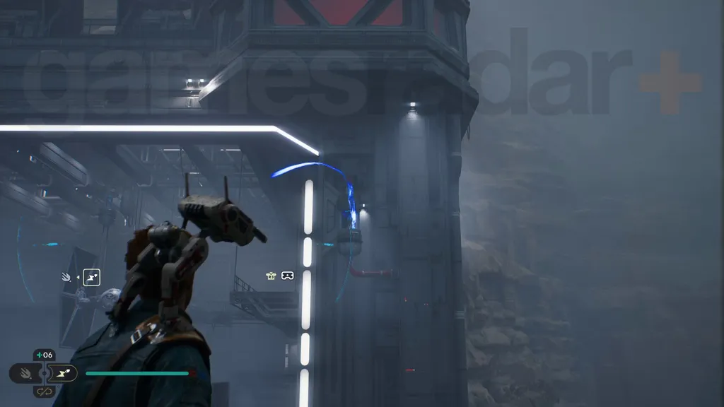 Star Wars Jedi Superviviente Koboh pasarela puerta del bosque