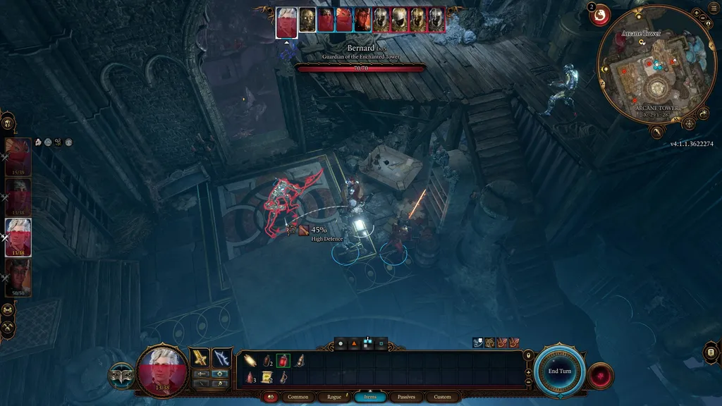 Kjempe mot Bernard i Baldur&rsquo;s Gate 3