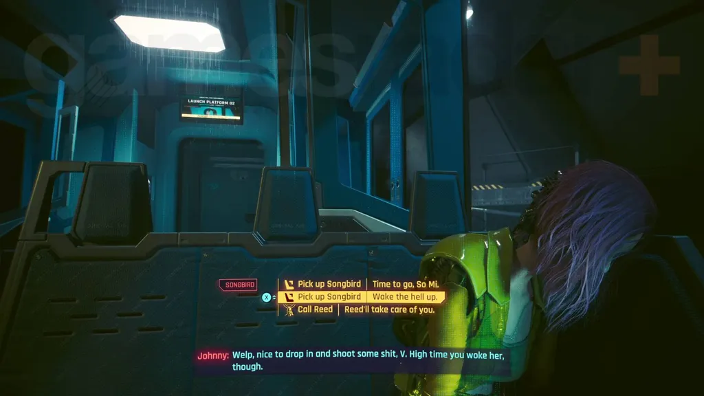 Cyberpunk 2077 Phantom Liberty ringer til Reed eller henter Songbird