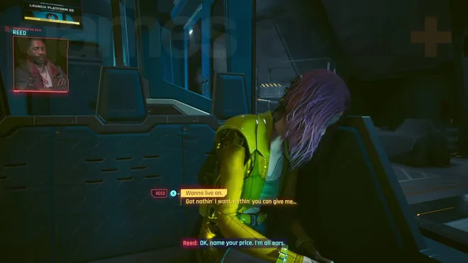 Sollten Sie Reed anrufen und dem Deal zustimmen oder Reed in Cyberpunk 2077 Phantom Liberty töten?