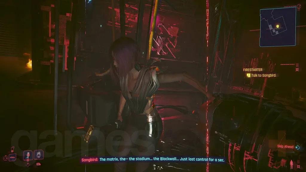 Cyberpunk 2077 Phantom Liberty hjelpe songbird blackwall korrupsjon