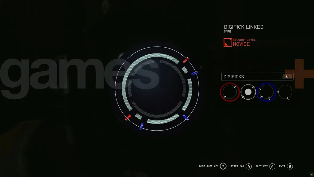 Starfield Lockpicking