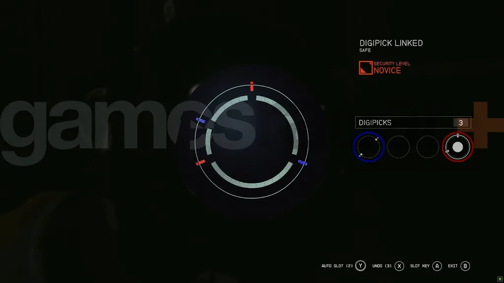 Starfield Lockpicking