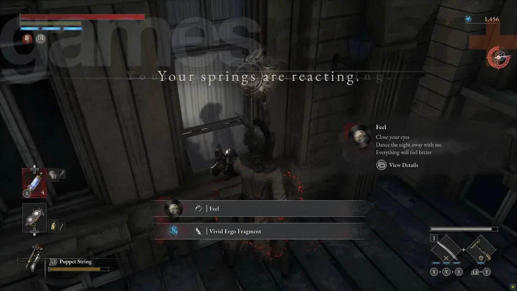 Gråtende kvinne belønner Lies of P