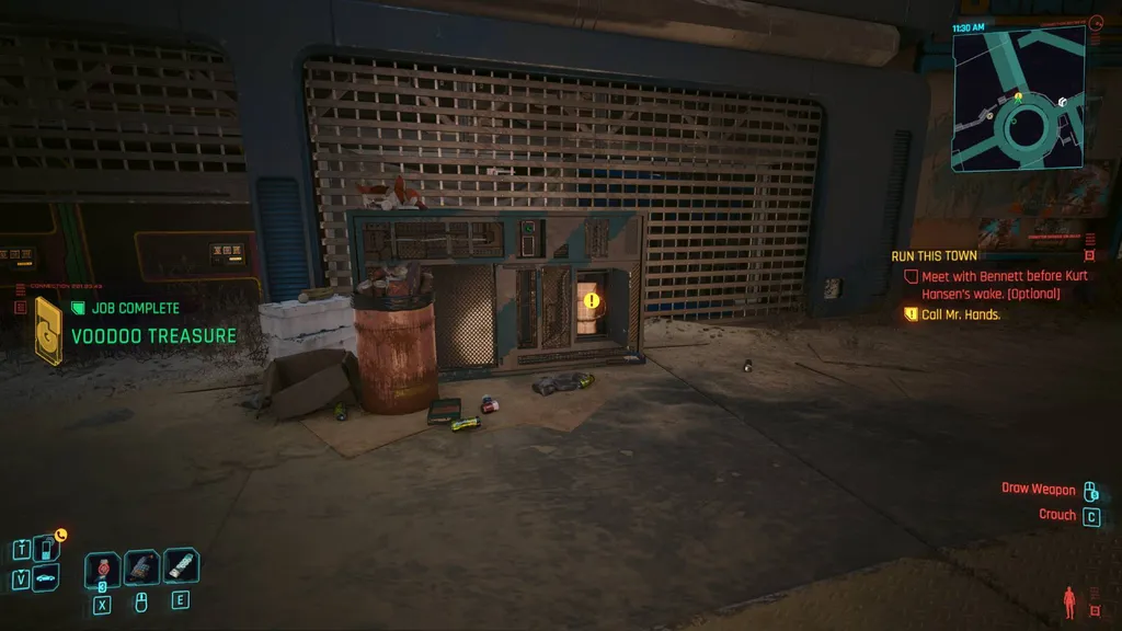 Cyberpunk 2077 Phantom Liberty Sliders oppbevaringssted