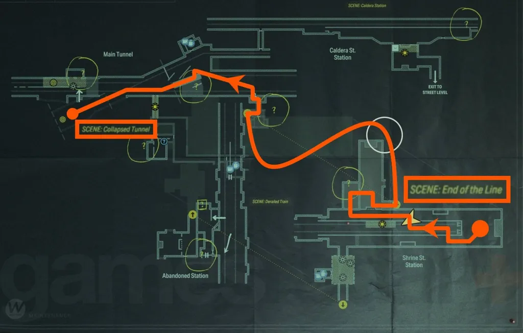 T-baneritualet i Alan Wake 2