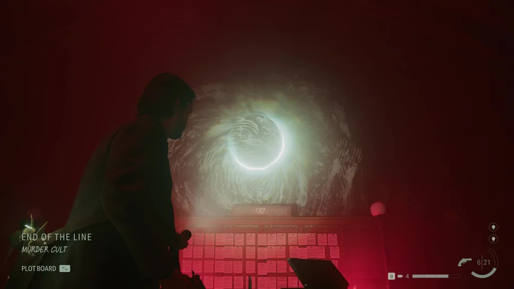 Alan Wake 2 kollapset tunnelbanetunnel