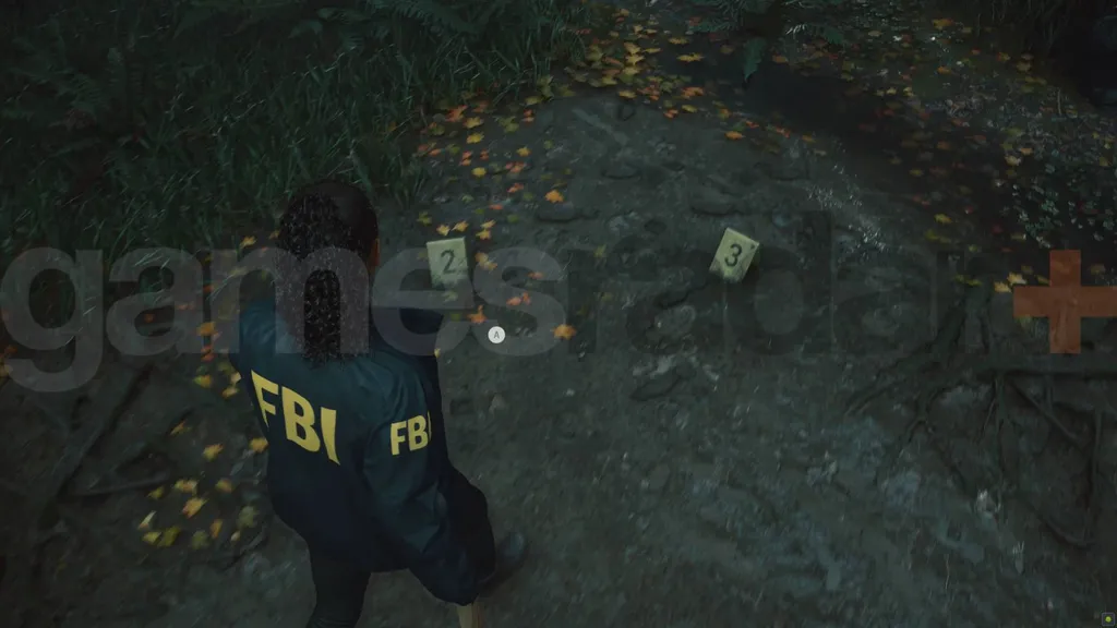 Bevis fra åstedet i Alan Wake 2