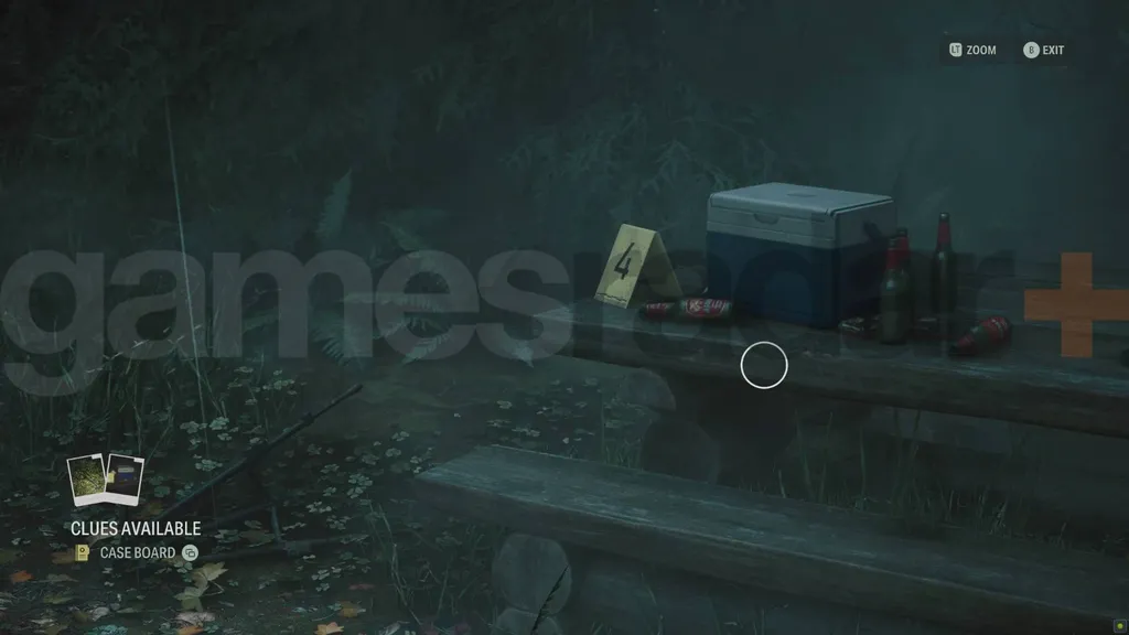 Alan Wake 2 flere bevis fra åstedet