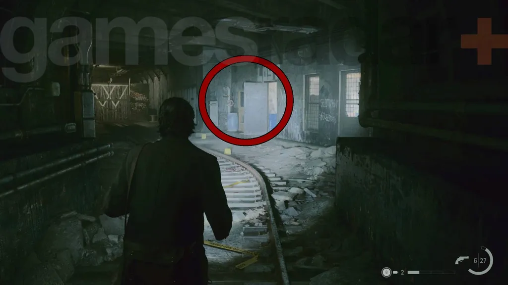 Alan Wake 2 Subway kartplassering