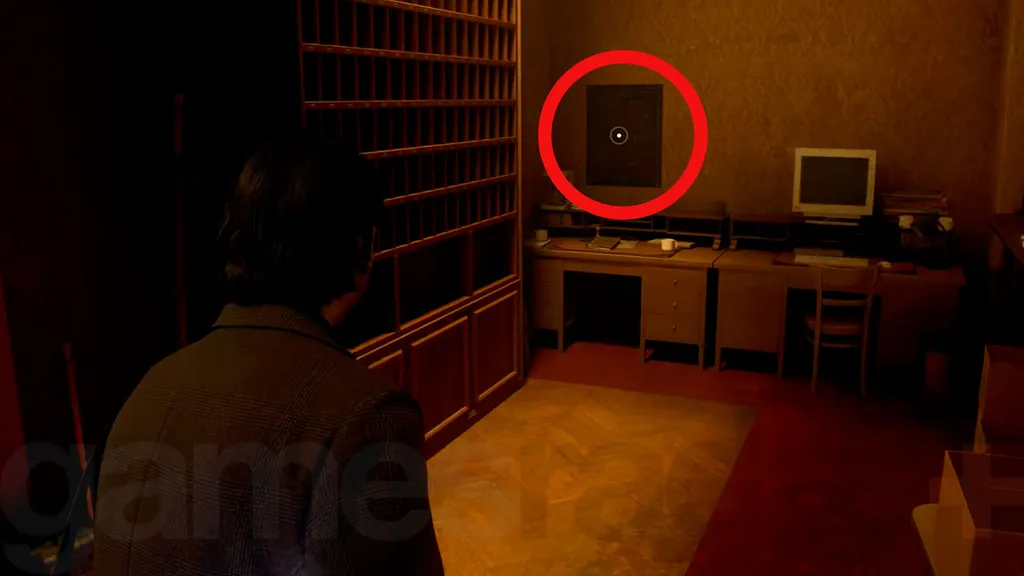 Oceanview Hotel-kartet i Alan Wake 2