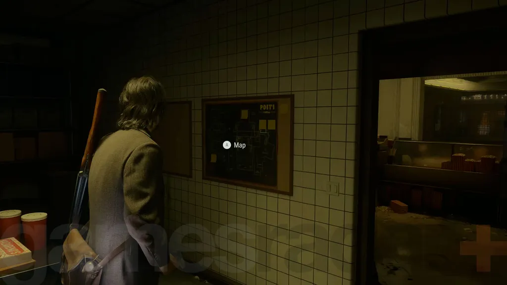 Kartet The Poet&rsquo;s Cinema i Alan Wake 2