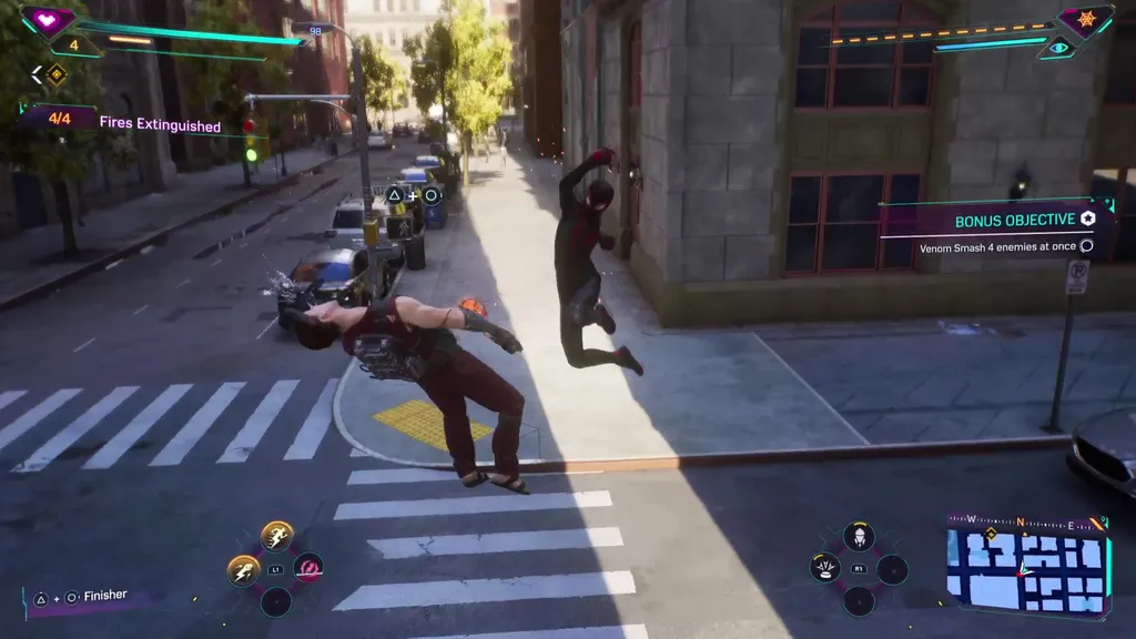 Marvel&rsquo;s Spider-Man 2 légiharc