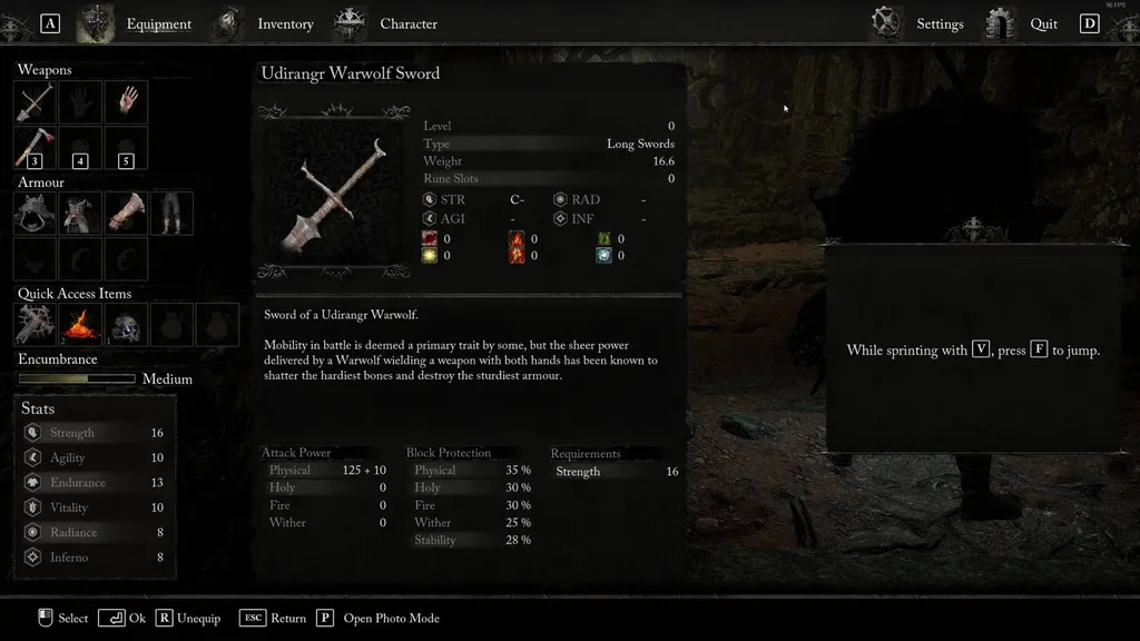 Statistikk for Lords of the Fallen