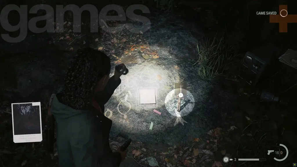 Alan Wake 2 vannaktig barnerim