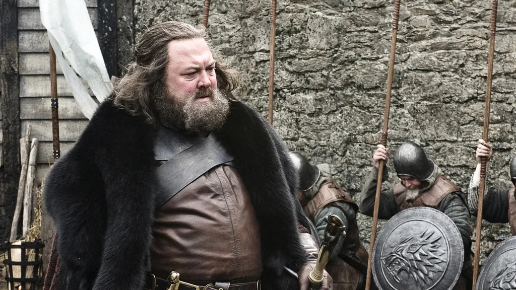 Mark Addy kommanderer hæren sin i Game of Thrones