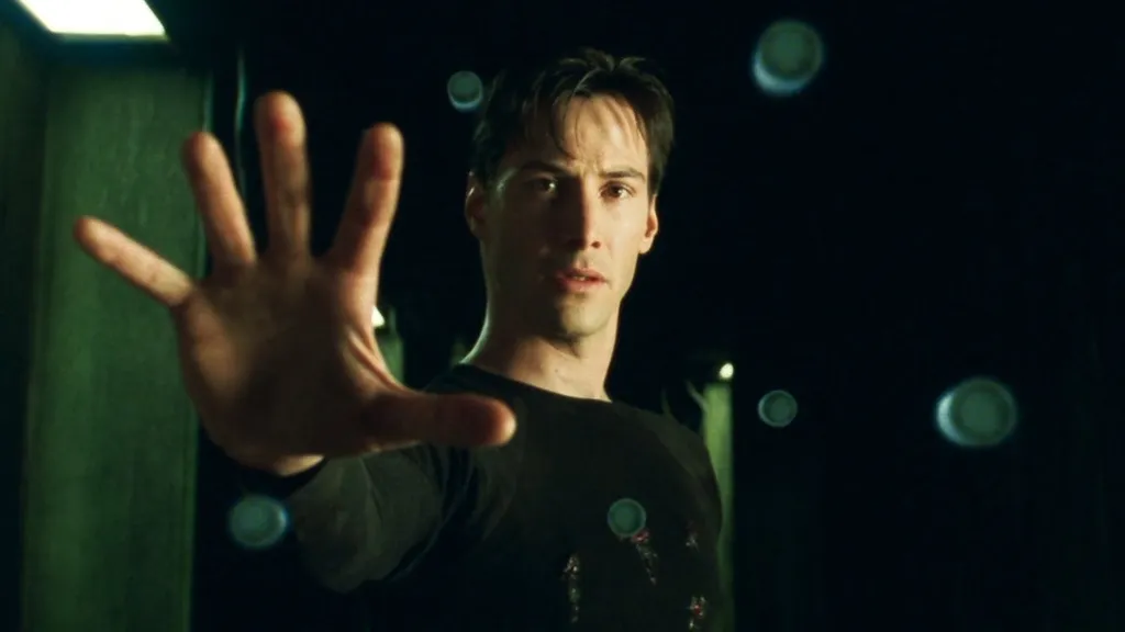 Neo stopper kuler i The Matrix