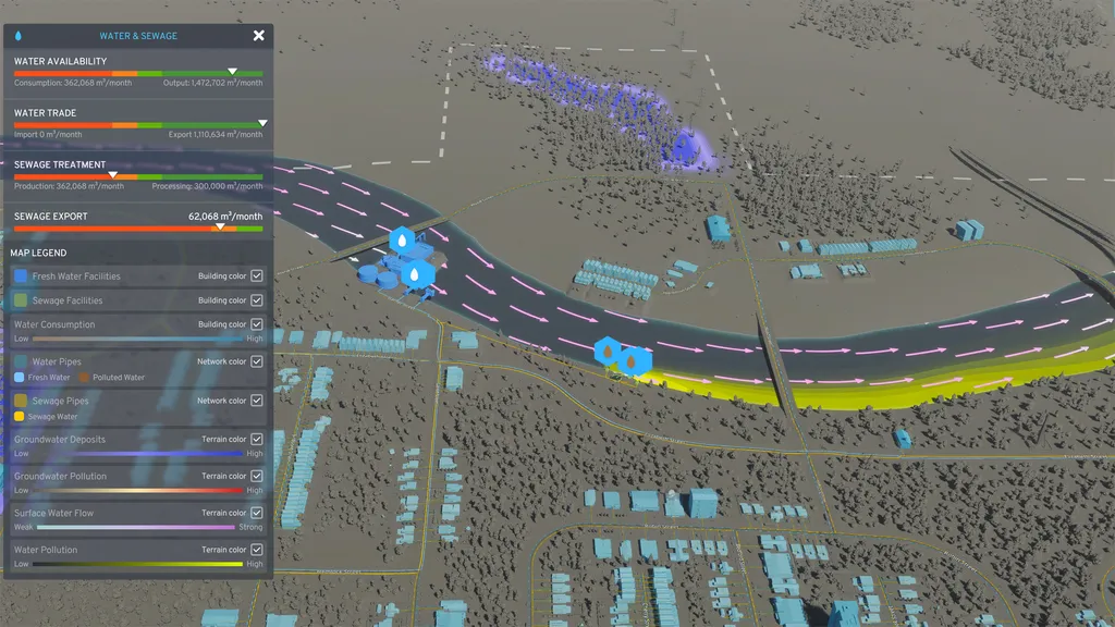 Slik fikser du vannforurensning i Cities Skylines 2