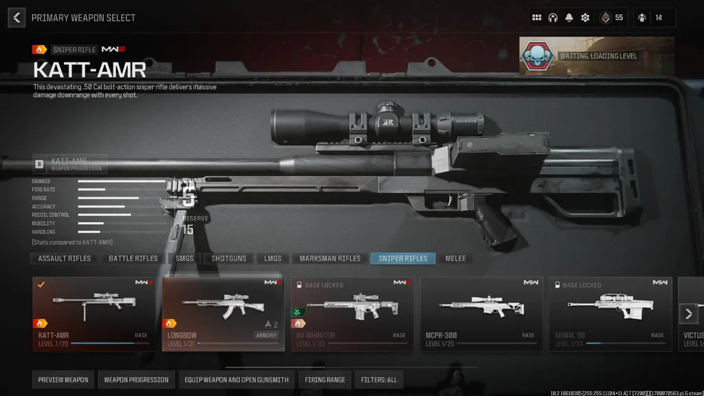 Den beste Katt-AMR-belastningen i Modern Warfare 3