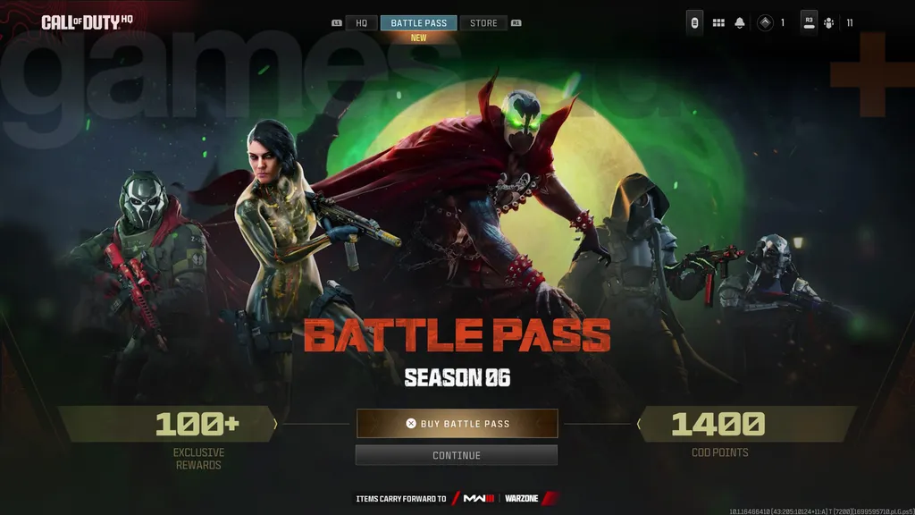 Det vanlige Modern Warfare 3 Battle Pass sesong 1
