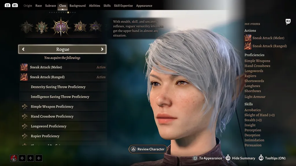 Baldur&rsquo;s Gate 3 rogue build