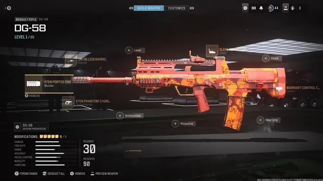 Den bedste DG-58-loadout i Modern Warfare 3