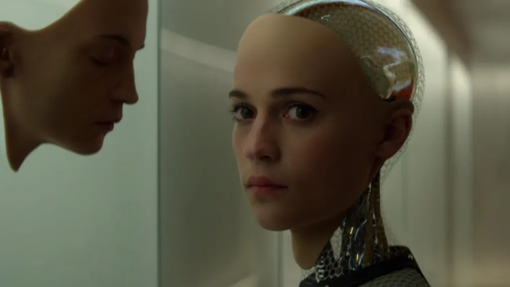Alicia Vikander az Ex Machina-ban