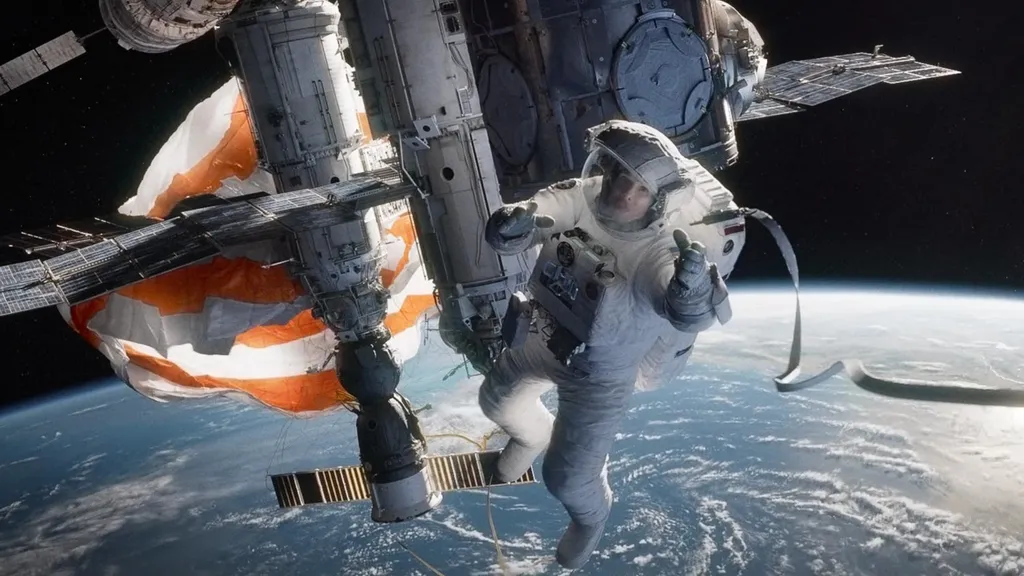 Sandra Bullock a Gravitációban