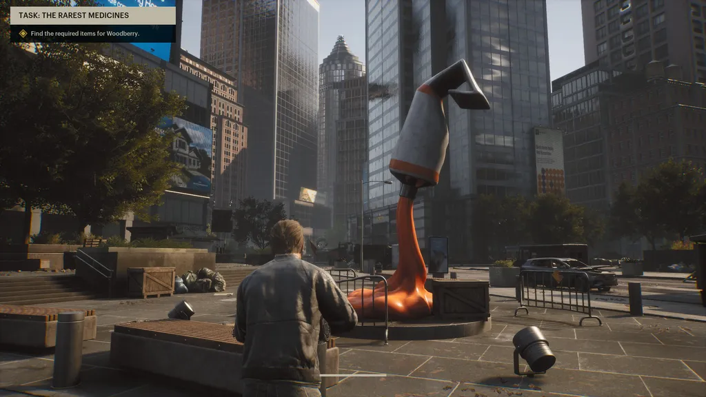 Skjermbilde av anmeldelsen av The Day Before