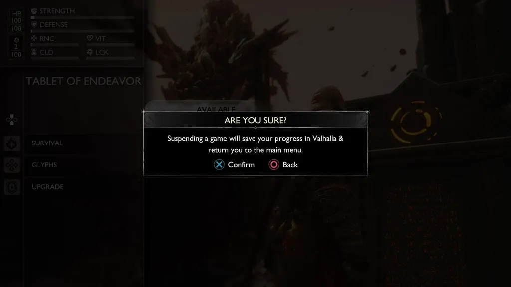 God of War Ragnarok Valhalla lagre