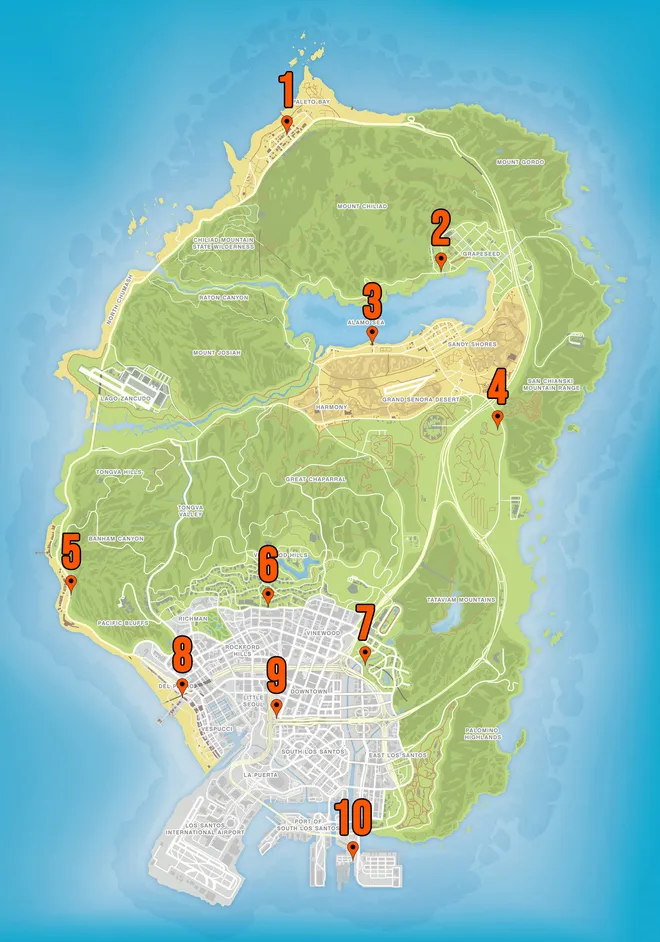 GTA Online Crime Scene Orte und wie Sie sie finden