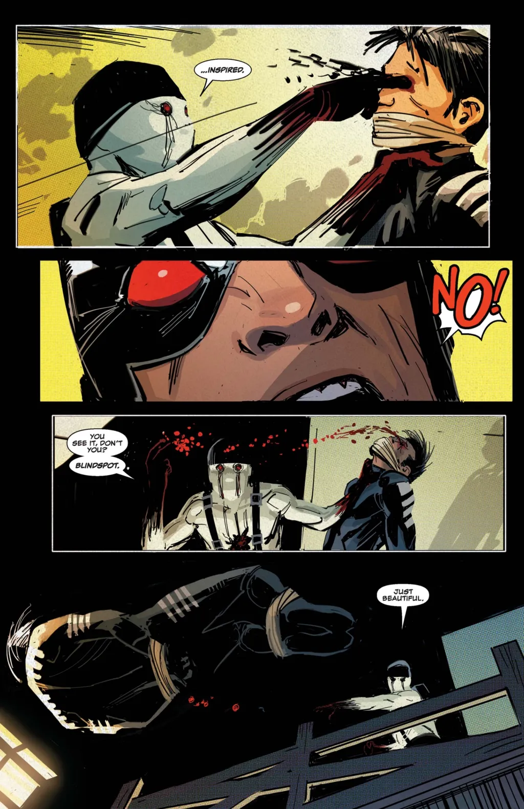 Muse stikker ut øynene til Blindspot