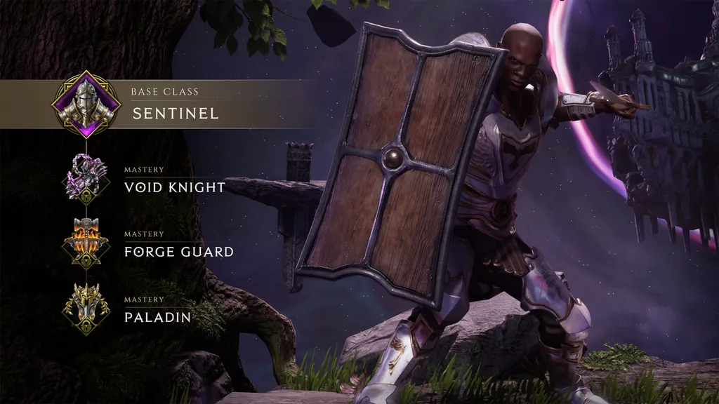Sentinel szintlépési build