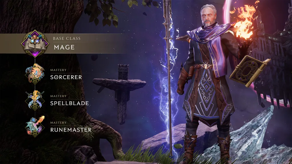 Mage szintlépési build