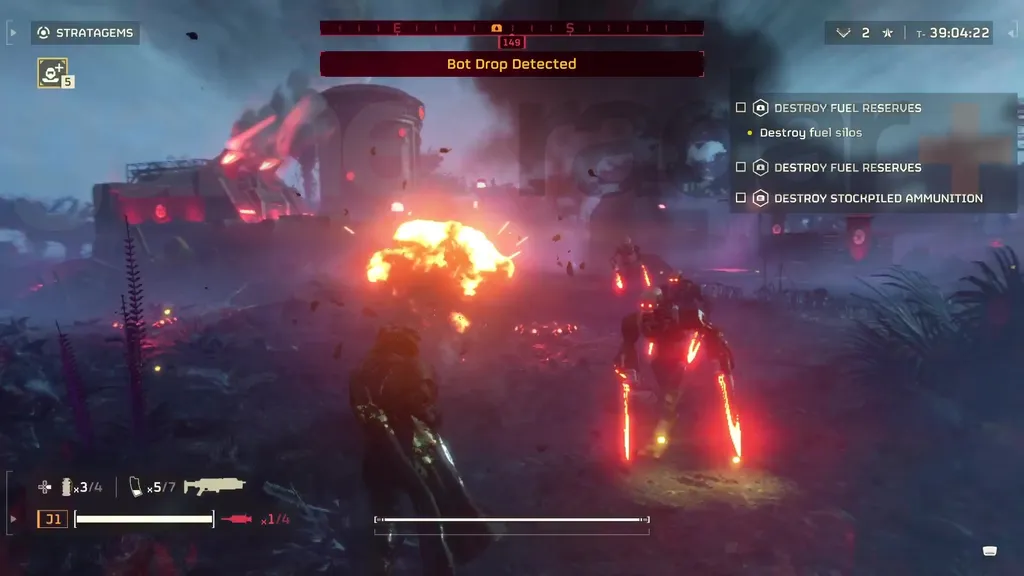 Helldivers 2 fiender