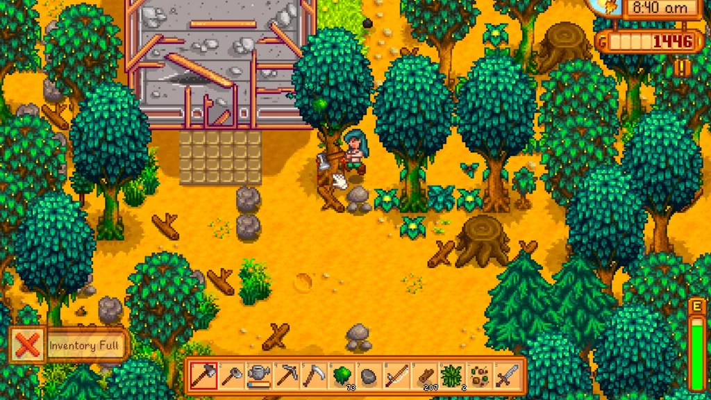 Mose i Stardew Valley
